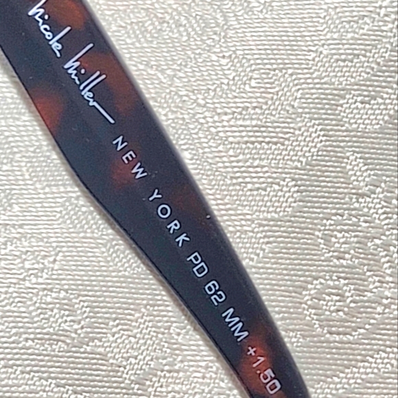 NEW Nicole Miller New York Reading Glasses for Women PD 62 MM +1.50 - Picture 6 of 7